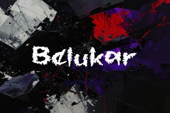 Belukar: A Gritty, High-Impact Brush Font