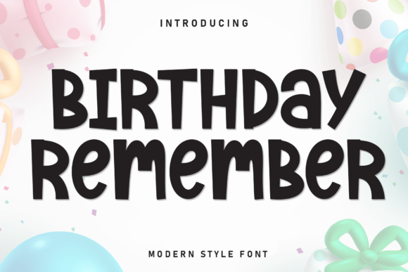 Birthday Remember: Elevating Celebratory Design