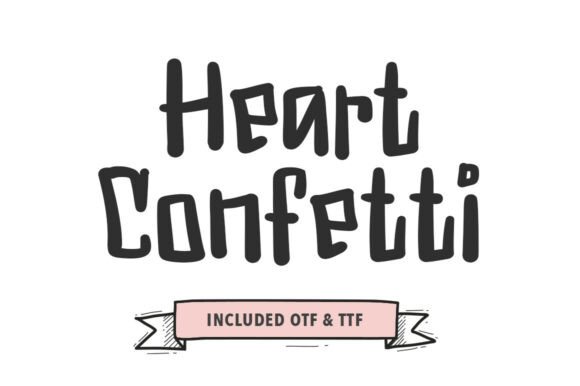 Bring Joy to Your Designs with Heart Confetti