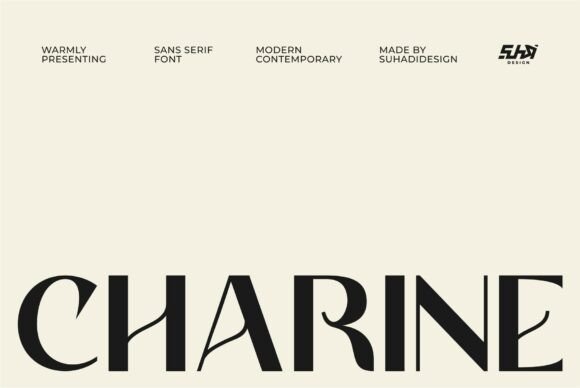 Charine Font: Contemporary Elegance with Sculptural Soul