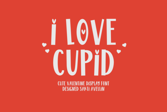 Cherish Every Moment with I Love Cupid Font