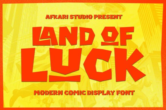 Discover the Vibrant Energy of Land of Luck Font