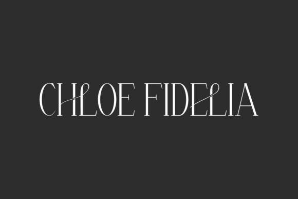 Elegant and Versatile: Chloe Fidelia Font