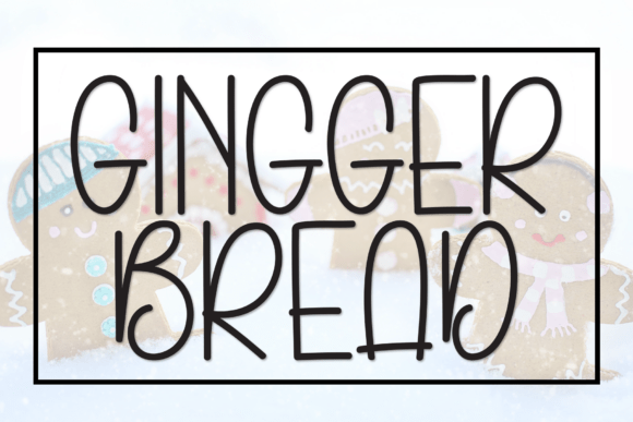 Gingger Bread: Strategic Typography for Modern Holiday Branding