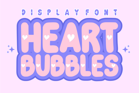 Heart Bubbles: A Font Full of Love and Joy