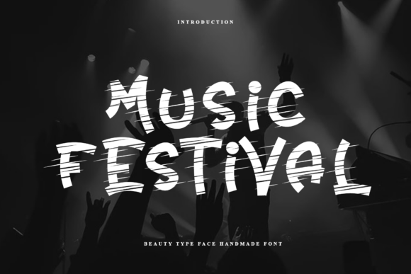 Music Festival Font: Designing with Sonic Energy