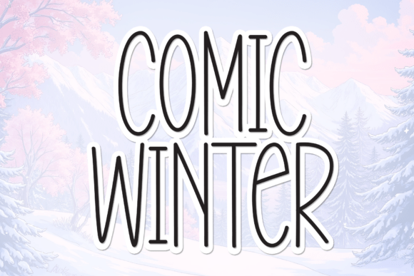 Why Comic Winter Represents the Next Evolution in Seasonal Brand Typography